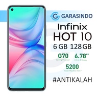 js5g Infinix Hot 10 6/128 GB 6GB 128GB Garansi Resmi Infinix