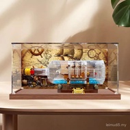 Suitable for 21313 Lego Bottle Ship Acrylic Display Box Building Blocks Transparent Desktop Cabinet 