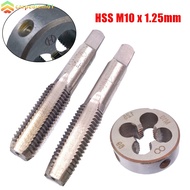 [Carpediem01] M10 x 1.25mm Taper &  Tap & M10 x 1.25mm Die Metric Thread Right Hand