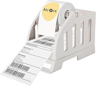AICORE Label Holder for Rolls and Fan-Fold Labels, Thermal Shipping Labels Holder for for Desktop La