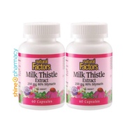 Natural Factors Milk Thistle 2x60s [EXP: NOV 2025]