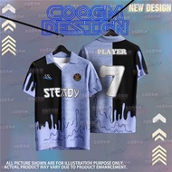 Retro jersey custom name men's Thailand virus jersey high quality microfiber retro collar jersey plu