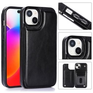 Luxury Flip Leather Wallet Phone Case For Samsung Galaxy S24FE S25 PLUS S25 ULTRA S25 edge A16 A26 A