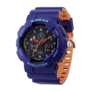 นาฬิกาแบรนด์ XGear งานแท้ 2 ระบบ งานกันน้ำ ตั้งปลุก จับเวลาได้ พร้อมกล่องแบรนด์