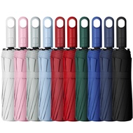 Automatic Umbrella UPF 50+ UV Protection Sturdy Windproof Umbrella FK101