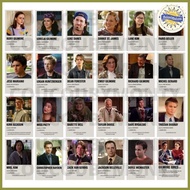 ⊕ ⚾︎ SET 24pcs Gilmore Girls Characters Waterproof Poster Print Pack Minimalist Merch Merchandise