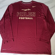 KAOS PRIA BIG SIZE NIKE FLORIDA STATE NOLES LONG SLEEVE ORIGINAL ASLI