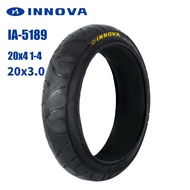 INNOVA Fat Tire 20x4.0 IA5189 Snow WIRE Tire Original Black Blue Green Electric Bicycle Tyre 20x4.0 MTB Bike Accessory and Tube