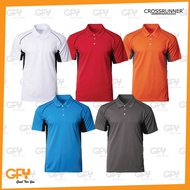 【CROSSRUNNER】CRP1300 Unisex Short Sleeve Athletic Delta Polo