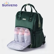 Sunveno Baby Diaper Bag Backpack Mommy Travel Bag Stroller Organizer