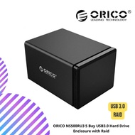ORICO NS500RU3 5 Bay USB3.0 Hard Drive Enclosure with Raid
