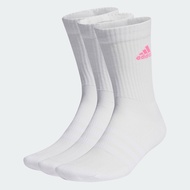adidas Lifestyle & Basketball Cushioned Crew Socks 3 Pairs Unisex White IP2635