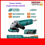 Power Action : AG720 Angle Grinder / 240V / 720W