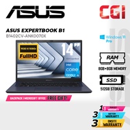 Asus 14" Expertbook B1 B1402CVA Laptop Intel i5-1335U 16GB 512GB FHD Win11Pro 3Y Onsite - B1402CV-AN
