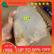 1 Polished natural smoky quartz stone pillar (real stone) for home decoration weighs 3kg (C17) used 