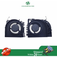 Laptop CPU GPU Cooling Fan MG75090V1-1C120-S9A MG75090V1-1C110-S9A for HP ZBook Fury 17 G7 G8