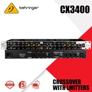 Behringer CX3400 active frequency crossover enabling 2 or 3-way stereo or even 4-way mono operation 