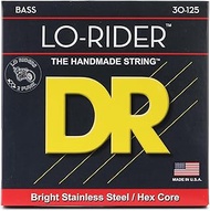 DR Base Strings, 6 Strings, LO-RIDER Stainless Steel, 030-.125 MH6-30