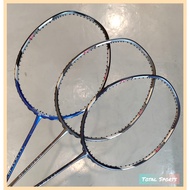 READY STOCK Apacs Lethal 10 Badminton Racket Free String (4U G2) Blue Grey Navy Blue