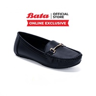 Bata บาจา (Online Exclusive) รองเท้ามอคคาซีน รองเท้าคัทชู รองเท้าหุ้มส้น รองเท้าส้นแบน รองเท้าทรงoxf