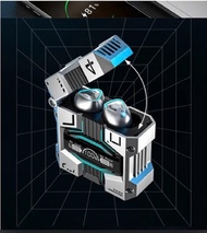 Tai Nghe không dây M45 SNOW LIGHT Bluetooth 5.3 Độ trễ thấp Pin Trâu Chống Ồn chủ động ENC Kiêm Sạc 