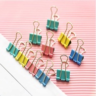 Small Clip Color File Dovetail Office Stationery Metal