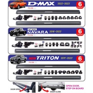 Isuzu Dmax Mitsubishi triton Nissan navara 2018 - 2024 foot door auto side step running board deploy