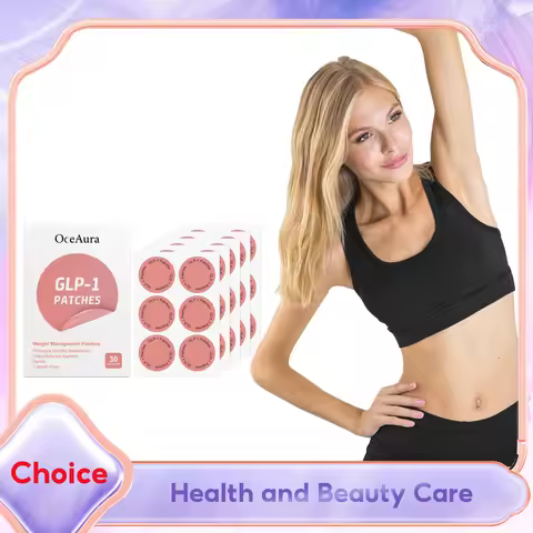 Glp1 Patches for Weight Loss Firming Shaping Skin Abdomen Fat Burning Natural Ingredient Blood Sugar