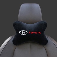 Car Headrest Cover Auto Seat Cover Head Neck Rest Pillow for Toyota camry chr corolla rav4 yaris prius car auto Accessories