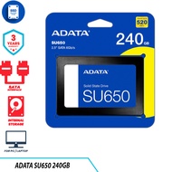 Adata SSD SU650 Ultimate 240GB 2.5" SATA III 3 Year Warranty