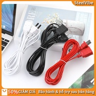 Red and white extension cord, 2m & 5m,Extension cable, Cord length 2m / 5m,Red,Extended cable