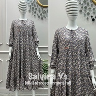 promo.!! Midi Dress Motif Bunga Salvina YS Original 100 murah