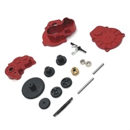 Aluminum Transmission Gear Cover+ Gear kit For FMS 1/24 FCX24 POWER WAGON 1/24 FCX18 Lemur , UNIMOG,