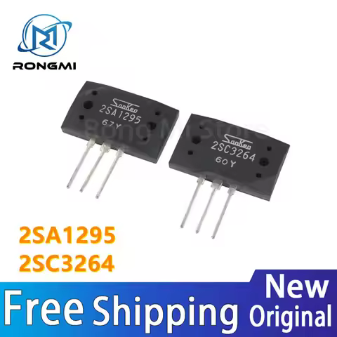 1PCS New Audio Amplifier Tube 2SA1295 2SC3264 A1295 C3264 High-Power Pairing Tube 100% Quality, In S