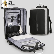 New Anti-thief USB Recharging Men Backpack NO Key TSA Lock Design Men Business Fashion Message Backp