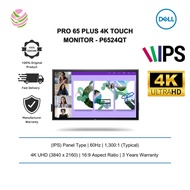 Dell Pro 65 Plus 4K Touch Monitor - P6524QT (3840 x 2160, IPS, 60Hz, 3 xHDMI, DP, USBC)