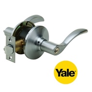 實體陳列室展銷推廣 ~ Yale 耶魯牌 L6217 及 L6212 房門鎖 浴室鎖 安裝 50mm 2寸門厚 可蓋 珠鎖孔 意大利品牌 砂鋼 金色 不是淘寶仿品 支持正版貨