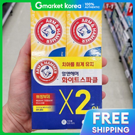 ARM & HAMMER | ยาสูฟน Arm & Hammer เดนทัลแคร์ สีขาว สปารคเคล 121 กรัม x 2 ชิ้น