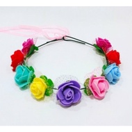Large Flower Crown Children's Flower Crown/ Birthday Crown/ Crown/