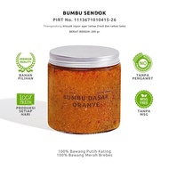 Bumbu Dasar Oranye 400g --- BUMBU SENDOK Halus Dapur Itan Masak Homemade Basah Tanpa MSG Lengkap Kom