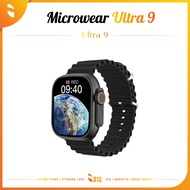 Microwear Ultra 9 Smartwatch 1.69 นิ้ว รองรับ Android/iOS ติดตามการออกกำลังกาย ตั้งวิดีโอ จับเวลา ตร