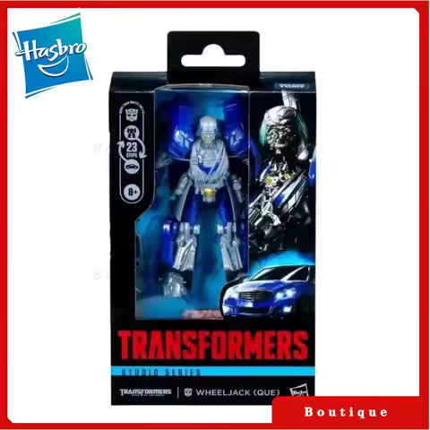 In stock Hasbro Transformers Studio Series Class D Wheeljack(QUE) Anime Model Action Figures Robot C