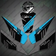 3M Motorcycle Tank Pad Protector Frosted Sticker Decals Accessories For CFMOTO CF MOTO 675SR-R 675 S