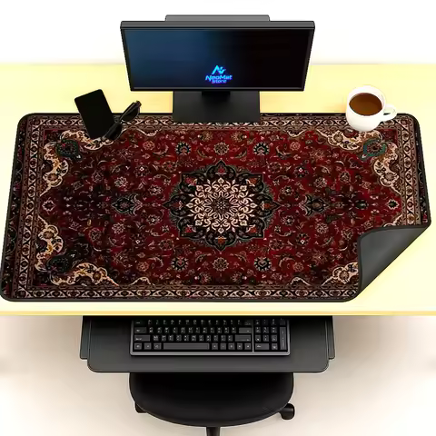 Mandala Floral Mouse Pad Large Gaming Desk Mat 120x60 Pattern Ethnic Premium Mousepad Nonslip Decor 