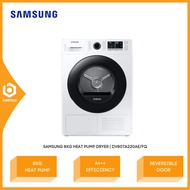 Samsung 8KG Heat Pump Dryer A+++ Efficiency Intelligently Dries DV80TA220AE/FQ DV80TA220AEFQ Mesin P