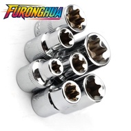 【FURONGHUA】 7pc 3/8 Star For Torx Socket Set E8 E10 E11 E12 E14 E16 E18 for Automotive Use