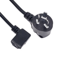 Australia Male plug to C13 Angle Left Power cord 10A C13 to AU 3 pins Extension Cable 90 degrees ang