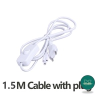 DG 3 Pins EU Switch Cable Wire Connector Cable For T5 LED Tube Lamp Connector Cable Wire for T8 LED 