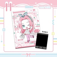 Sunny Roaming Series Naruto Sasuke Kakashi Itachi Cute Cartoon Polaroid Photocard Merchandise No Mat