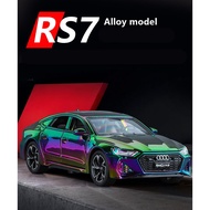 1:32 Electroplating Version AUDI RS7 Coupe Alloy Sports Car Model Diecast Metal Vehicles Car Model S